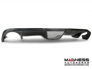 FIAT 500 Rear Diffuser - Carbon Fiber - Dual Exit - Lusso 